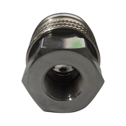 TEMA Quick Release Coupling Plated Steel - 3/8"F